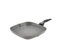 Barazzoni, Linea induction facile plus, Grill 28 * 28cm, manico staccabile, Made in Italy