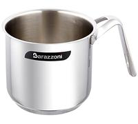 Barazzoni, My Pot, Bollilatte ø12cm, Acciaio Inox 18/10, Capacità 1,25lt, Triplo fondo adatto anche per Induzione, Made in Italy