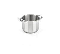 Barazzoni, My Pot, Pentola ø28cm, Acciaio Inox 18/10, Capacità 13,5lt, Triplo fondo adatto anche per Induzione, Made in Italy