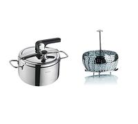 Barazzoni Pentola A Pressione Modello Cuociveloce/Voil , Ø22Cm, Capacit 5Lt. M