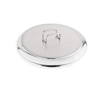 Barazzoni Tummy Coperchio ø22cm, Acciaio Inox 18/10. Made in Italy, Argento, 22 cm