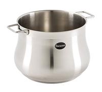 Barazzoni Tummy Pentola, Acciaio inox 18/10, Diametro cm 26, Litri 12. Made in Italy.