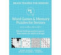 Barb Drozdowich Brain Teasers for Seniors #1 (Tascabile)