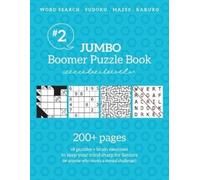 Barb Drozdowich Jumbo Boomer Puzzle Book #2 (Tascabile)