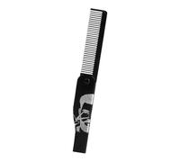 Barba Brush - Beard Comb | Pennello Per La Barba Da Uomo | Spazzo Di Piegatura In Acciaio Inossidabile Portatile La Cura Personale Di Uomini, Genitori, Viaggi E Adulti Di Casa Barberia