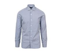 Barba - Camicia a Righe Verticali Bicolore - - Shirts - Uomo - Multicolore - 4XL