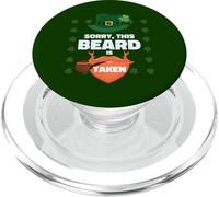 Barba da uomo Sorry This Beard is Taken St Patricks Day PopSockets PopGrip per MagSafe