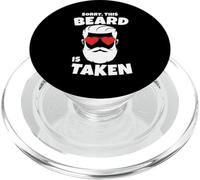 Barba da uomo "Sorry This Beard is Taken Valentines Love" PopSockets PopGrip per MagSafe