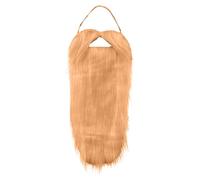 Barba finta | Baffi realistici con barba finta per uomo | Oggetti di scena per feste in costume per Natale, Halloween, giochi di ruolo, spettacoli teatrali