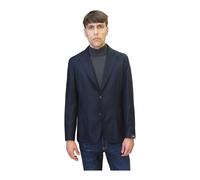 Barba - Giacca monopetto in lana - - Jackets - Uomo - Blu - XL