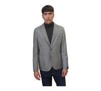 Barba - Giacca monopetto in lana - - Jackets - Uomo - Grigio - 2XL