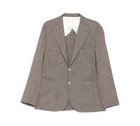 Barba, ,Jackets ,Uomo ,Marrone ,3XL Giacca in lana/seta/lino