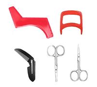 Barba Shaping Kit Da Barba Template Uomini Hair Styling Linea Sottile Barba Utensile Barba Guida Shaper Modello Per Ottenere Beard Lines 5pcs