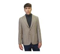 Barba - Wool Canvas Blazer - - Jackets - Uomo - Beige - M