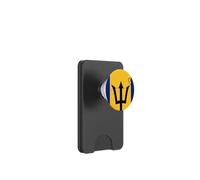 Barbados Bandiera Barbados Cuore Orgoglioso Heritage National Day PopSockets PopWallet per MagSafe