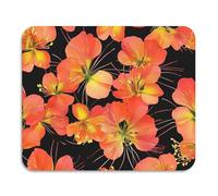 Barbados Pride of Barbados Beauty Flower Tappetino scolapiatti panno antiscivolo assorbente farina fossile tappetino cucina bancone 60 x 50 cm