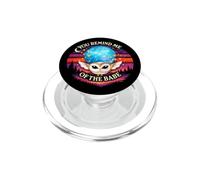 Barbagianni, mi ricordi la bambina, stile retrò PopSockets PopGrip per MagSafe