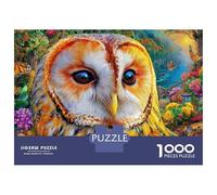 Barbagianni Puzzle Da 1000 Pezzi - Puzzle Ad Alta Difficoltà,Giochi Stimolanti Per Tutta La Famiglia 52x38cm/1000pcs