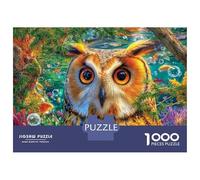 Barbagianni Puzzle Da 1000 Pezzi - Puzzle Ad Alta Difficoltà,Giochi Stimolanti Per Tutta La Famiglia 70x50cm/1000pcs