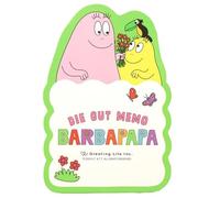 Barbapapa BLOOM Flower Die-Cut Memo Pad BBN-332 Greeting Life Cute Japan