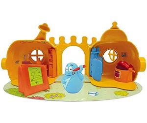 Barbapapà -Playset Barbacasa con 1 Mini Personaggio e 3 ambientazioni di gioco, con accessori e funzioni, per bambini a partire dai 12 mesi, Giochi Preziosi, BAP15000