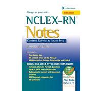 Barbara A. Vitale NCLEX-RN® Notes (Anello, filo)