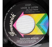 Barbara Acklin Soul 45 Stop Guardare & Listen / Lady come Nuovo Minus c2389