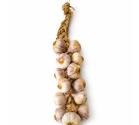 Barbara | Aglio rosso di Nubia | Raccolto a mano | Treccia da 1kg