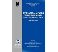 Barbara Altman International Views on Disability Measures (Copertina rigida)