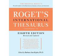Barbara Ann Kip Roget's International Thesaurus, 8th Edition (Copertina rigida)