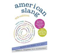 Barbara Ann Kipfer American Slang [Fourth Edition] (Tascabile)
