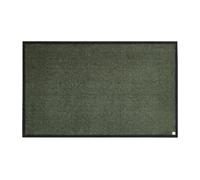 Barbara Becker Zerbino Gentle, lavabile per ingresso e porta di appartamento, zerbino interno, colore: verde, 50 x 70 cm