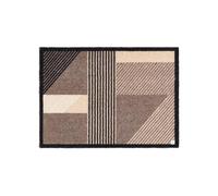 Barbara Becker Zerbino Sense, lavabile, per ingresso e porta dell'appartamento, zerbino porta, colore: tortora, 50 x 70 cm