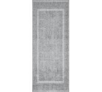 Barbara Becker Zerbino Square, lavabile, per ingresso, porta dell'appartamento, zerbino argento, 67 x 170 cm