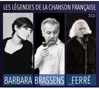 Barbara/ Brassens, Georges - Legendes De La Chanson Francaise