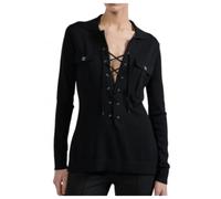 Barbara Bui - Saharienne Sweater - - Knitwear - Donna - Nero - L