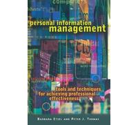 Barbara Etzel Personal Information Management (Tascabile)