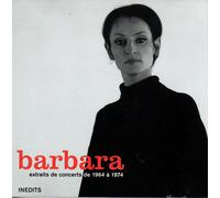BARBARA Extrait de concert de 1964 à 1974 (CD)