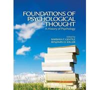 Barbara F. Gentile Foundations of Psychological Thought (Tascabile)