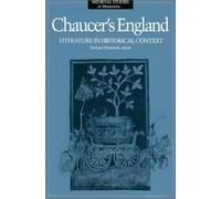 Barbara Hanawalt Chaucer's England (Tascabile) Medieval Cultures