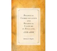 Barbara J. Shap Political Communication and Political Culture (Copertina rigida)