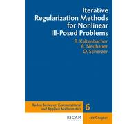 Barbara Kaltenbacher An Iterative Regularization Methods for (Copertina rigida)