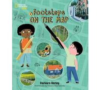 Barbara Kerley Footsteps on the Map (Copertina rigida)