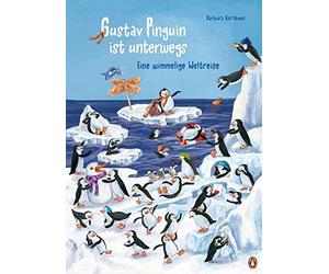 Barbara Korthue Gustav Pinguin ist unterwegs - Eine wimmelige (Copertina rigida)