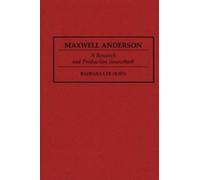 Barbara L. Horn Maxwell Anderson (Copertina rigida)
