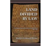 Barbara Leibhardt Wester Land Divided by Law (Tascabile)