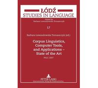 Barbara Lewando Corpus Linguistics, Computer Tools, and Applications (Tascabile)