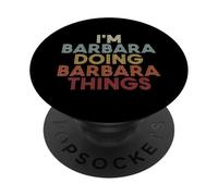 Barbara Name Barbara Personalized Name First Given PopSockets PopGrip Adesivo
