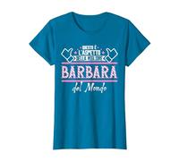 Barbara | Questo è L'aspetto della Megliore del Mondo Maglietta, Donna, Zaffiro, M