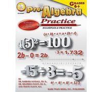 Barbara R Sandall Melfried Olson Tra Pre-Algebra Practice Book, Grad (Tascabile)